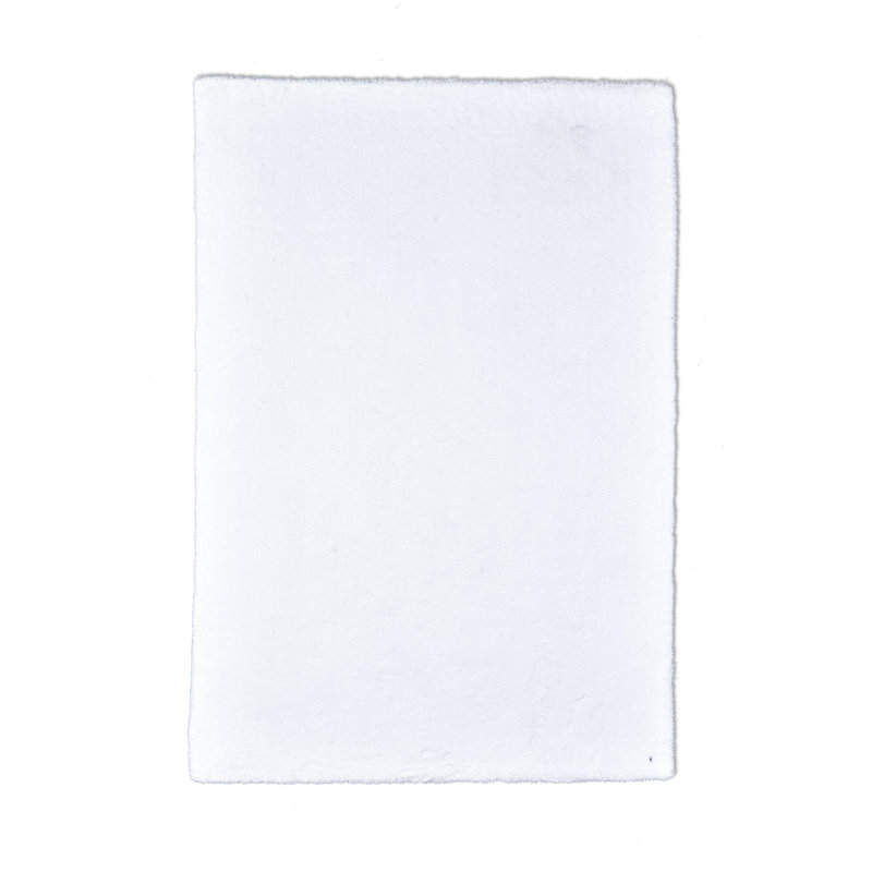 Solid Colour Hand Woven Area Rug, Rectangle 190 x 290cm