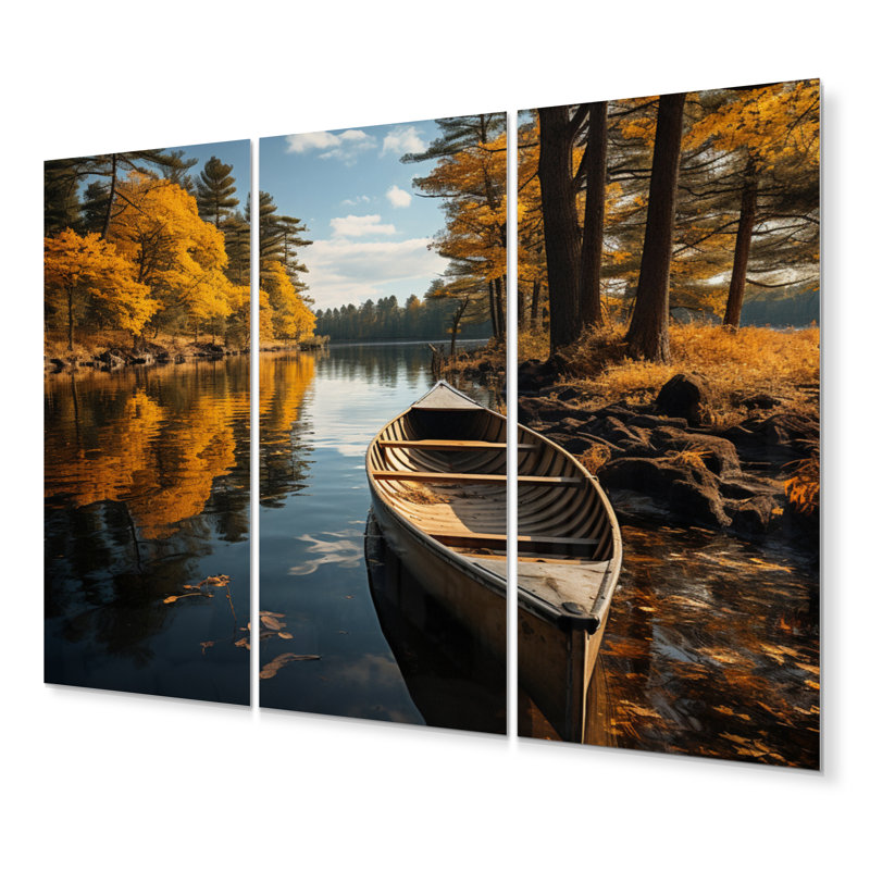 Canada River Rhapsody III Cities & Countries Wall Decor
