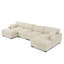 Canapé modulaire réversible 5 pièces en flanelle de fourrure de lapin avec canapé modulaire 5 pièces-1969257075-1969257076-1969257077