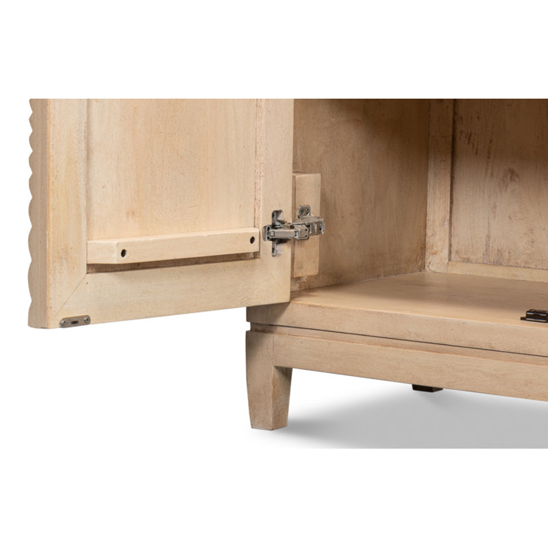 Rayon 76'' W Solid Wood Sideboard