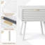 Table de chevet en bois massif Olijah-1873541272