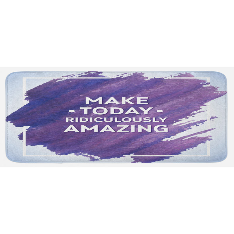 Tapis de cuisine Saying