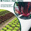 Grand fil de poulet hexagonal galvanisé, 60 m pour le jardin, rouille extérieure, foncé, filet facile à installer et solide