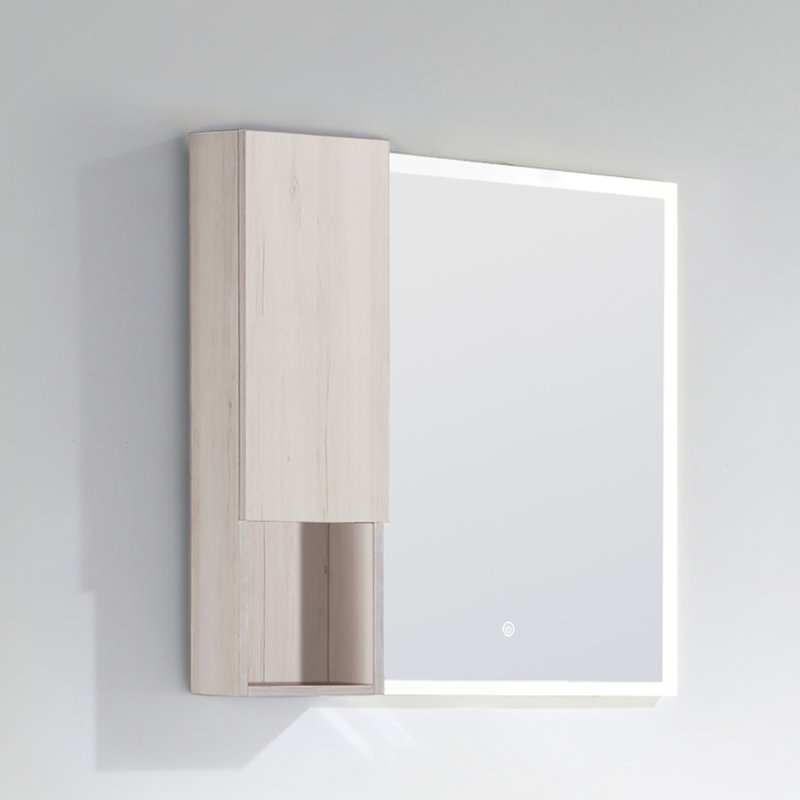Elaris 9" Wall-Mounted Bathroom Cabinet, Off White