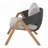 Weather-Resistant Wicker Rattan Patio Chairs with Comfortable Cushions, Set of 2 for Outdoor Relaxation-992805232-992805233