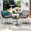 Chaise de patio avec coussins Aaronn-2023400327