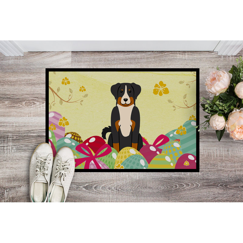 Non-Slip Easter Outdoor Doormat, 36"