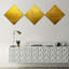 « gold texture », impression à multiples images sur toile