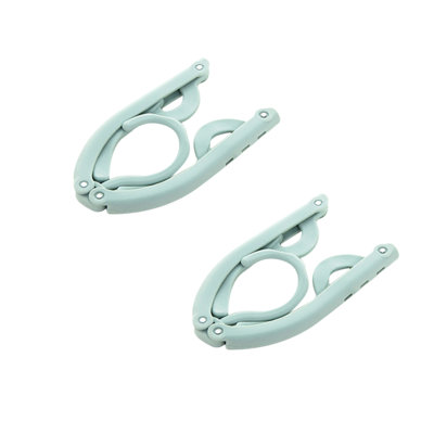 Multifunctional Portable Folding Plastic Hanger Travel Folding Hanger