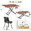 Ensemble de table de salle à manger 5 pièces-809597406-809597407