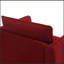 Chaise d'appoint Mid-Century moderne en velours avec coussin et pieds en métal pour le salon, la chambre à coucher ou le bureau