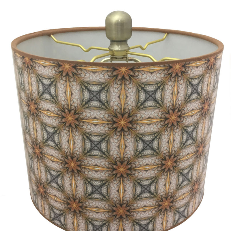 Frieder Crystal Buffet Lamp, Antique Brass