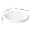Bol rond Felisha - blanc mat-43402746