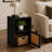 Renita Storage Boho Weave 1 Door Cabinet with Shelf-857262808