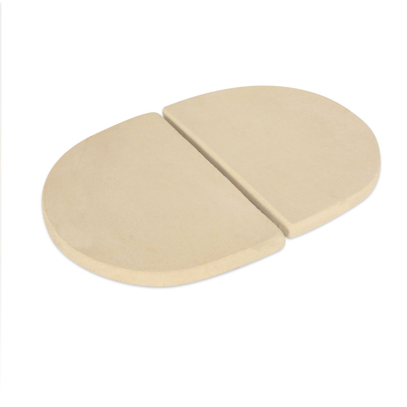 Ceramic Dishwasher Safe Heat Deflector Plate, 2.5cm H x 26.7cm W x 20.3cm D