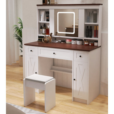 Dressing Table with Mirror