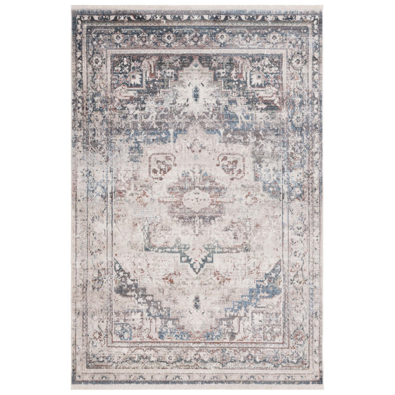 Tapis performance ivoire / vert, Rectangle 5 pi x 7 pi 6 po