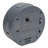4-Inch Round Gray Atomic Analog Alarm Clock