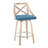 Laurenzio Swivel Upholstered Counter Stool-90141461-90141464