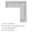 Canapé modulaire inclinable électrique 5 pièces, canapé avec coussin chauffant-126304502