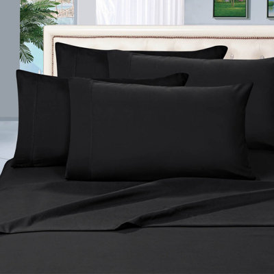 Ensemble de draps en polyester 1500 fils