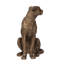 Statue de panthère en cuivre 5,1 x 3,5 x 6,1 po
