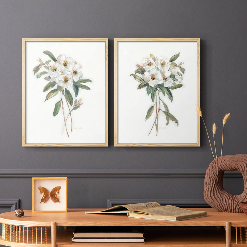 Impression encadrée Mountain Laurel I-Premium - prête à être accrochée - aucun clou requis - aucun clou requis