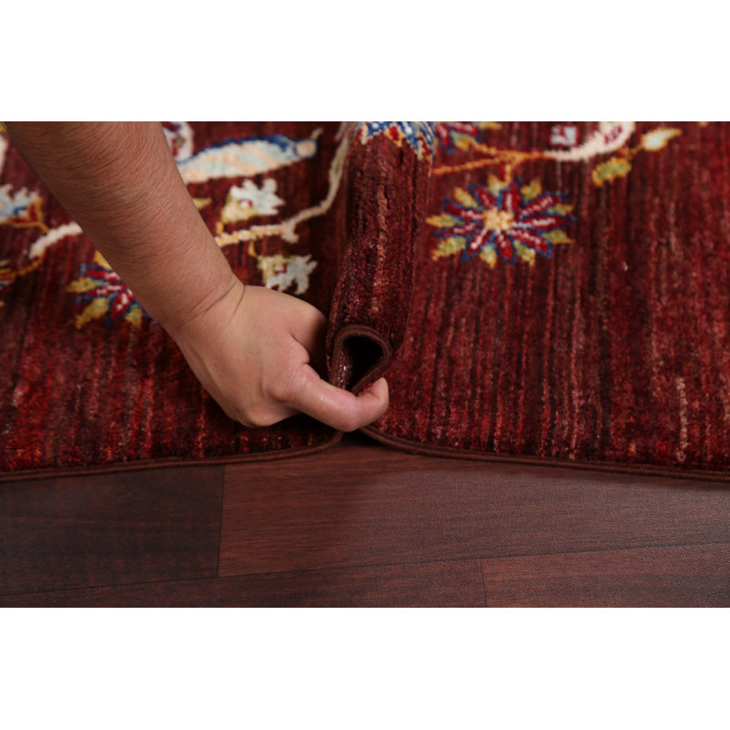 Tapis Tabriz végétal teint à la main arbre de vie 3 x 5