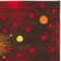Amier Abstract Hand-Tufted Wool Black/Red Area Rug