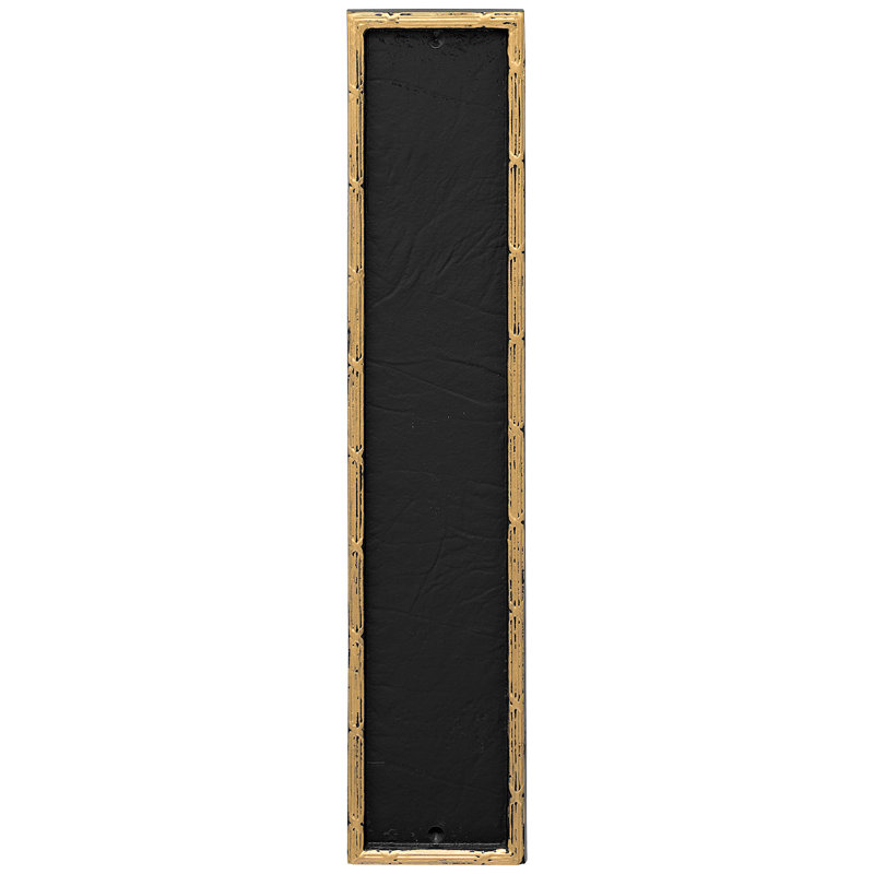 Plaque d'adresse de Washington, Oui, Noir et or