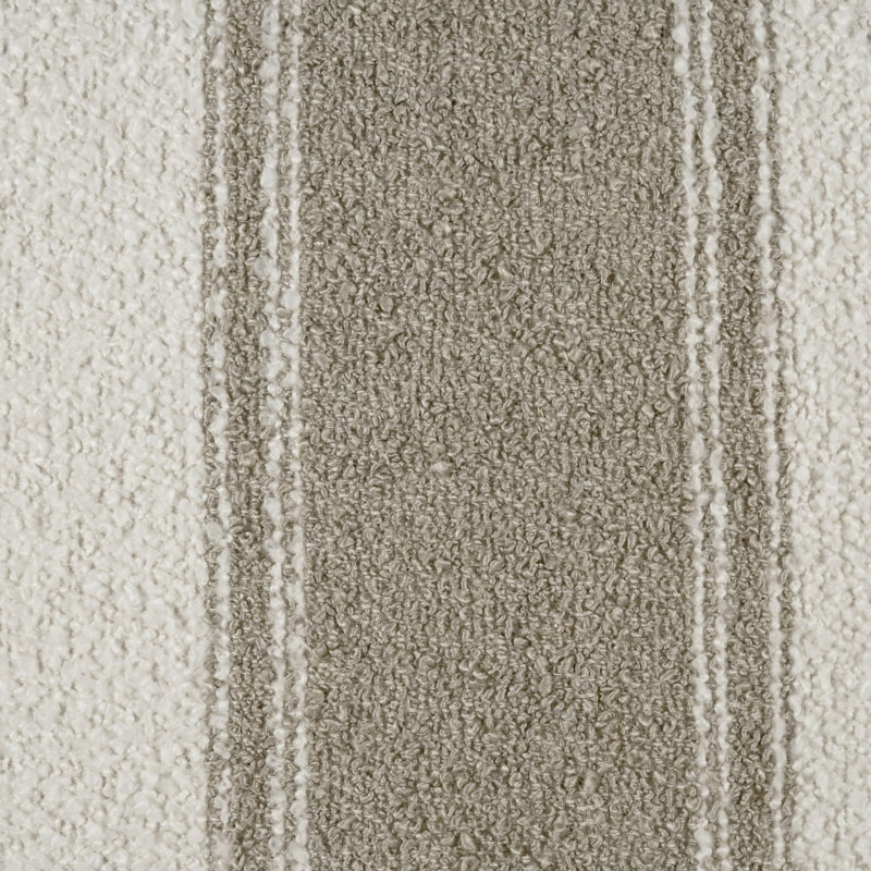 Coussin Mackinac, Rectangle H 14 po x l 24 po, Crème / Blanc