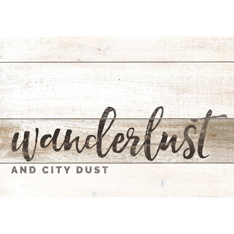Wanderlust Wood - Wrapped Canvas Art Prints, 61cm H x 91cm W x 3.8cm D