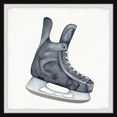 Massaoud Boot and a Blade Framed Print