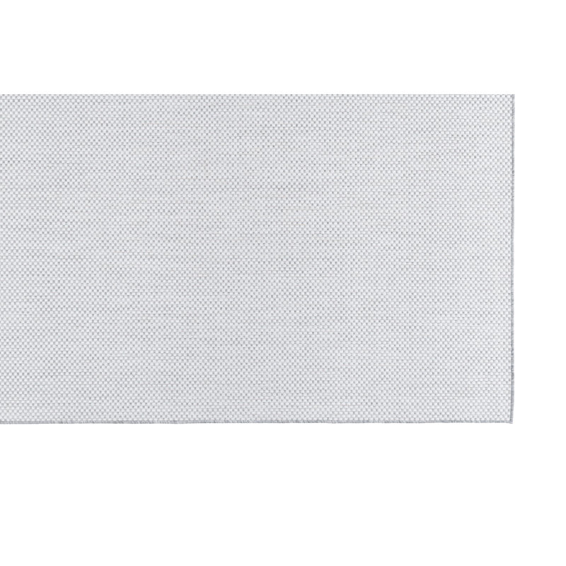 Tapis rectangulaire gris clair en sisal tissé à la machine, Rectangle 3 pi 11 po x 5 pi 11 po