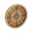 Curlie Solid Wood Wall Clock