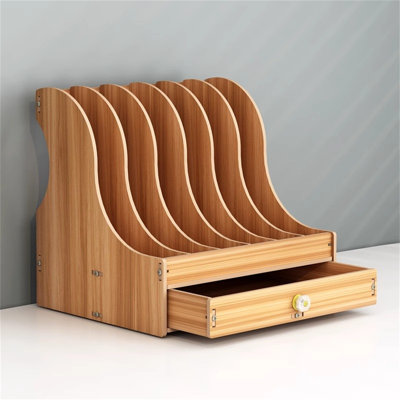 Organisateur de bureau en bois manufacturé Marixa