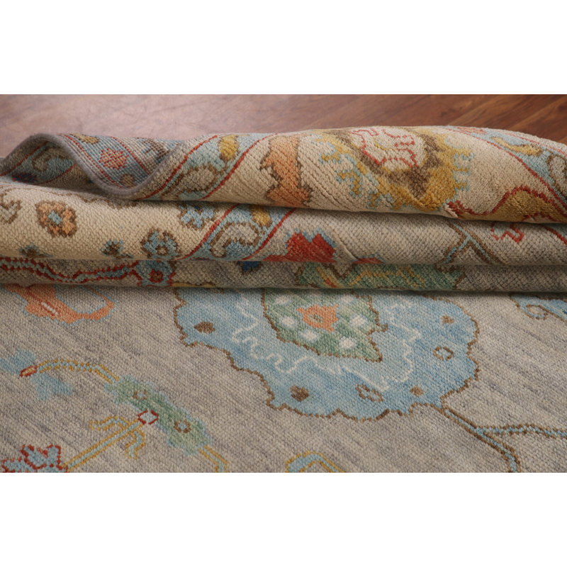 Handmade Wool Oushak Oriental Area Rug 8x10