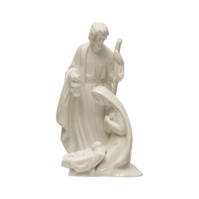 Decorative Stoneware Holy Family