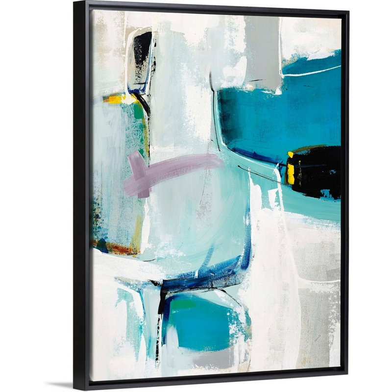 Magical Thinking II Canvas Wall Art by Sydney Edmunds - Print on Canvas, Black Frame, 26" H x 20" W x 1.75" D