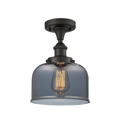 Plafonnier semi-encastré 1 lumière 8 po