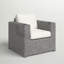 Chaise de patio entièrement assemblée avec coussins-463776303-463776289-463776292