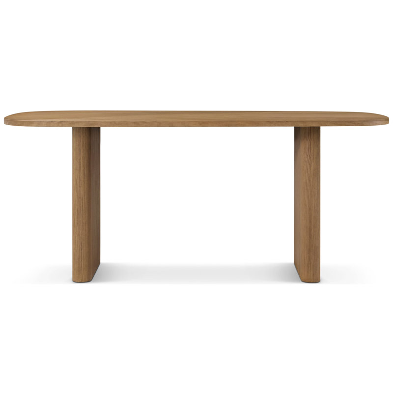 Paris Dining Table, Natural, 30" H x 70.87" L x 35.43" W