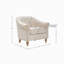 Fauteuil capitonné