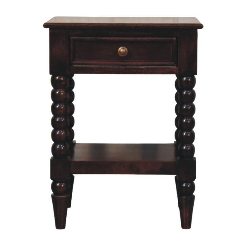Eryx 45cm W Solid Wood Bedside Table