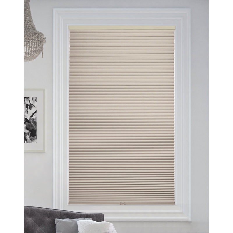 Store alvéolaire alvéolaire en nid d'abeille, Fauve, L 67,5 po, L 72 po
