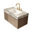 Armoire de salle de bain flottante Mid-Century