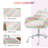 Swivel Office Chair with Armrest Support