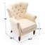 74.93Cm Wide Tufted Wingback Chair-502174675