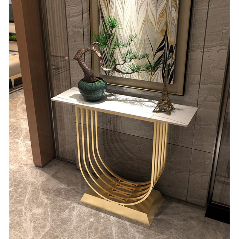 Table d'appoint Glam, H 31,5 po x l 47,24 po x P 11,8 po