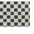 Checkered Absorbent Non-Skid Rectangular Toilet Mat